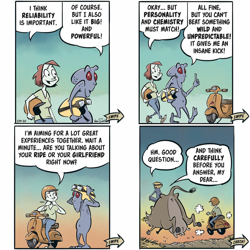 Comics About A Girl In Her Afterlife By Jorgen Van Santen (New Pics)