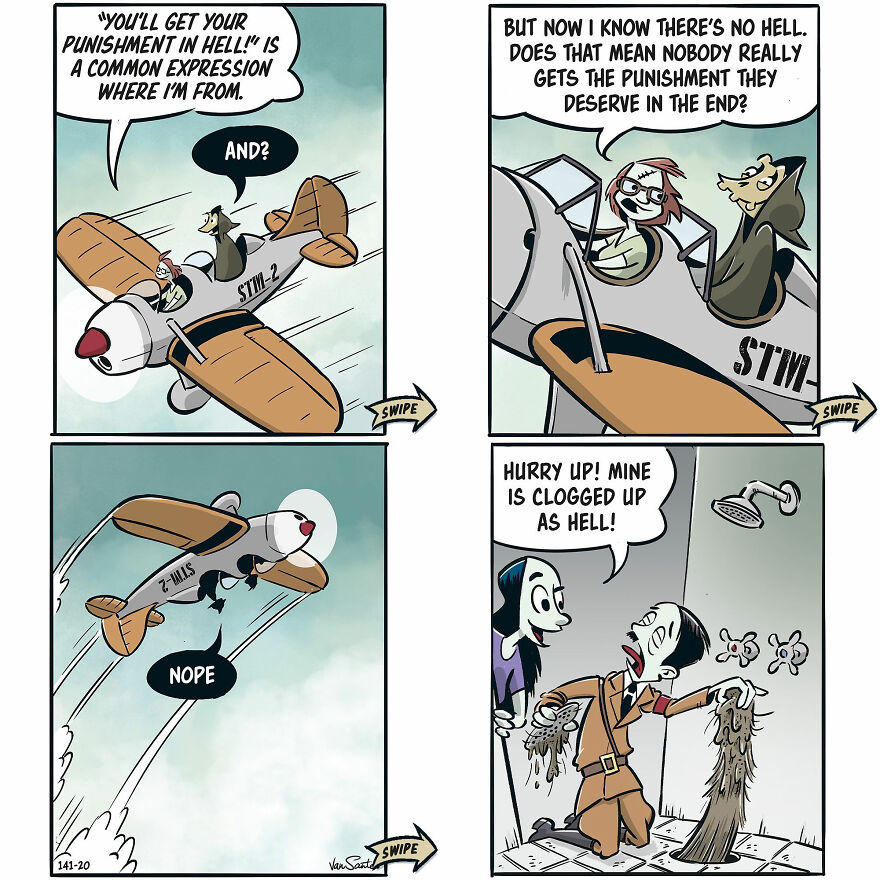 Comics About A Girl In Her Afterlife By Jorgen Van Santen (New Pics)