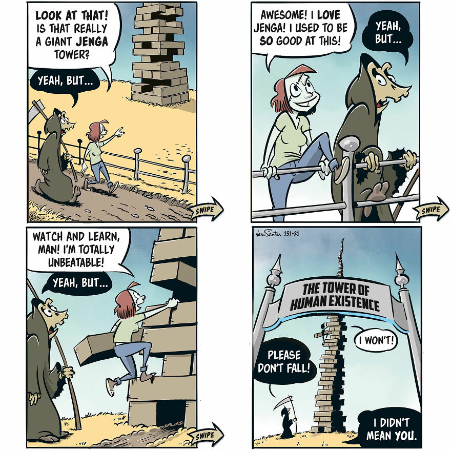 Comics About A Girl In Her Afterlife By Jorgen Van Santen (New Pics)