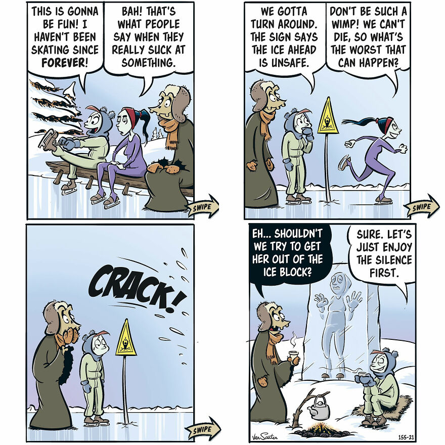 Comics About A Girl In Her Afterlife By Jorgen Van Santen (New Pics)