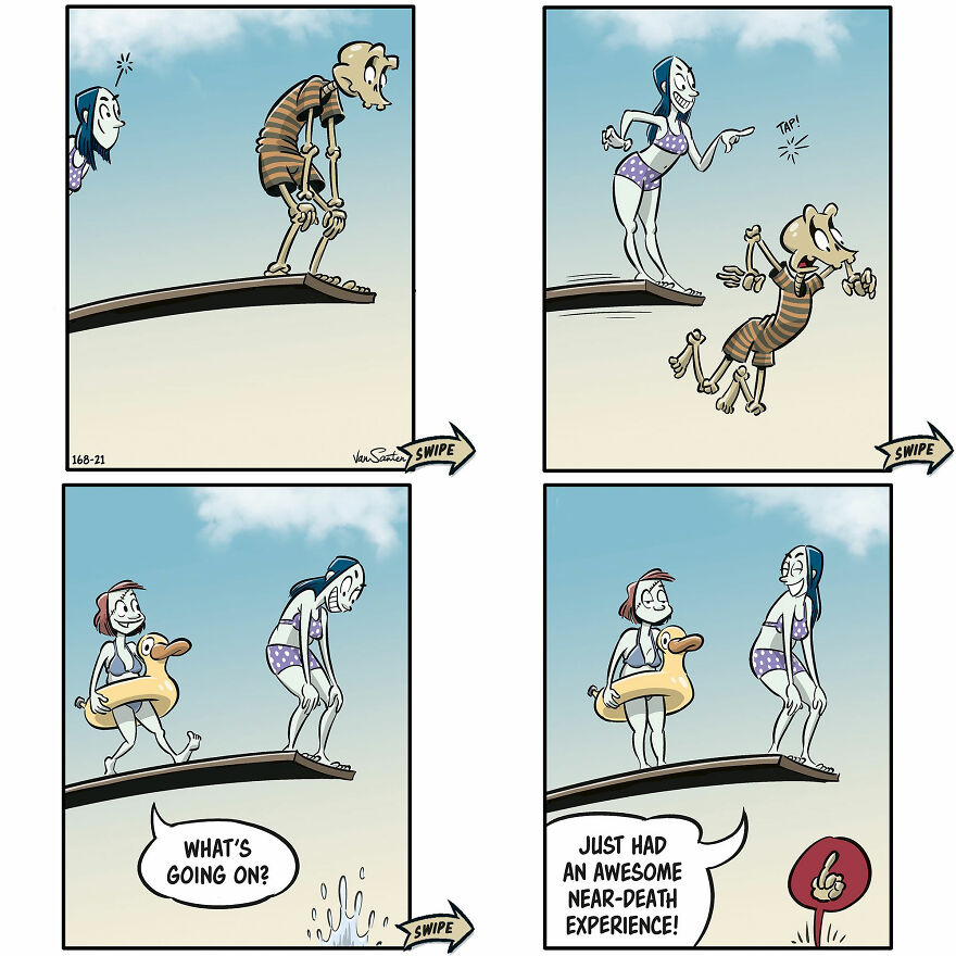 Comics About A Girl In Her Afterlife By Jorgen Van Santen (New Pics)