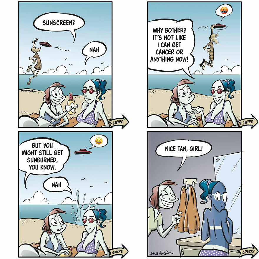 Comics About A Girl In Her Afterlife By Jorgen Van Santen (New Pics)