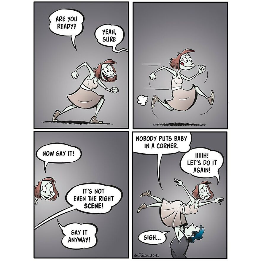 Comics About A Girl In Her Afterlife By Jorgen Van Santen (New Pics)