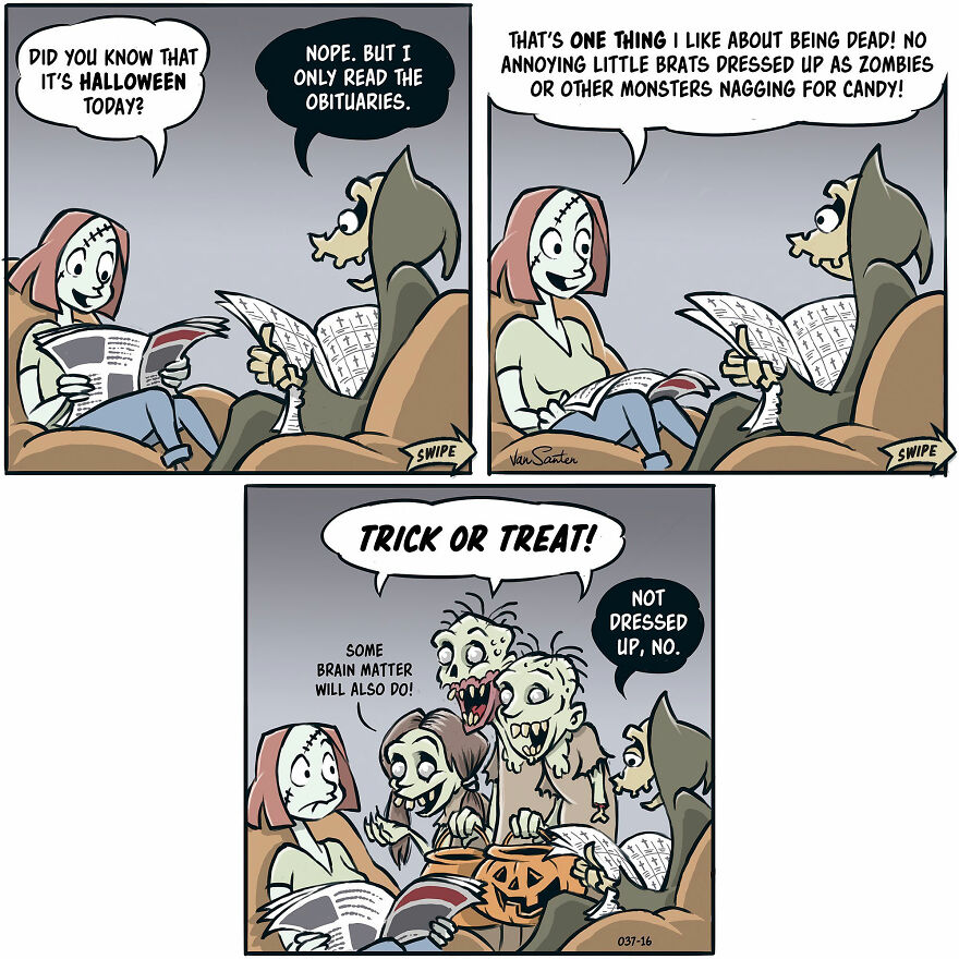 Comics About A Girl In Her Afterlife By Jorgen Van Santen (New Pics)