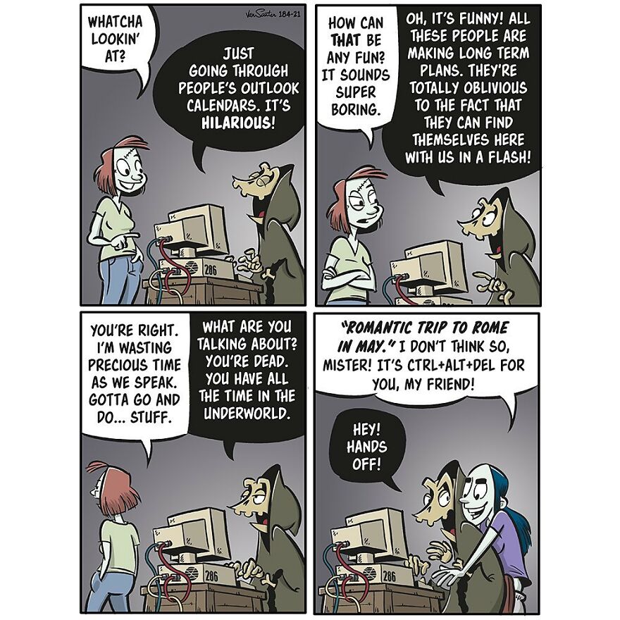 Comics About A Girl In Her Afterlife By Jorgen Van Santen (New Pics)