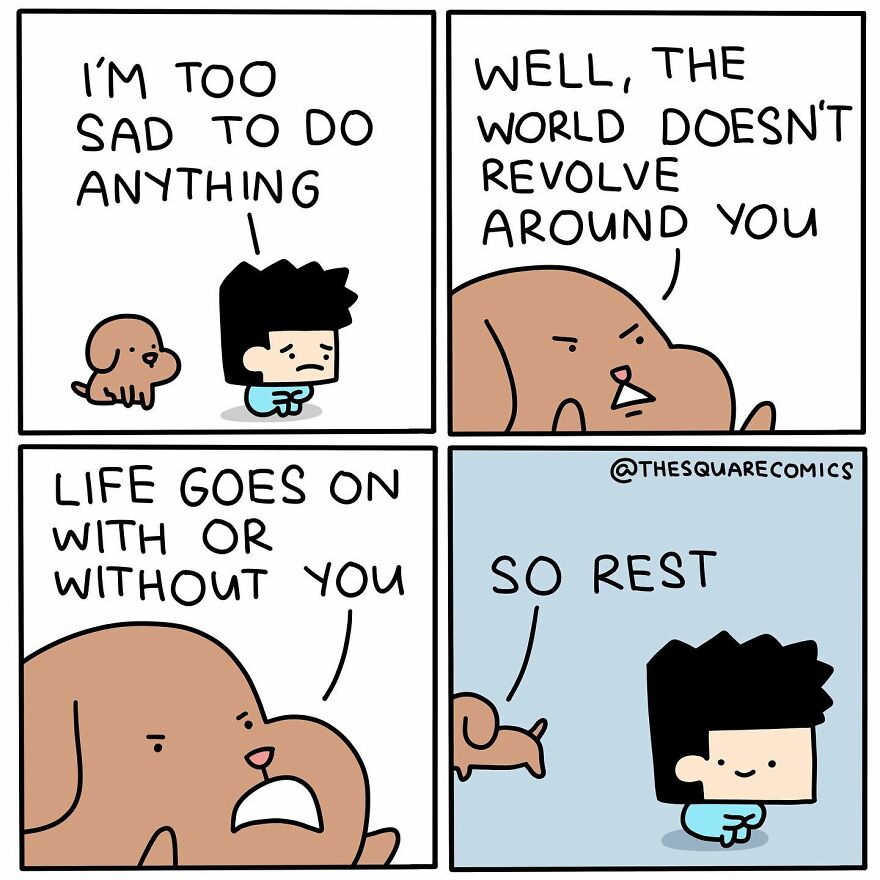 Comics That Are Perfect For People Who Have A Dark Sense Of Humor By The Square Comics (New Pics)