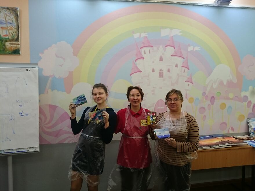 After 50 Years From A Boring Banker To A Happy Artist - 3. I Can Draw