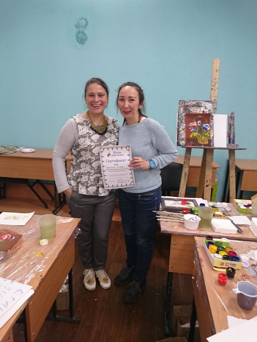 After 50 Years From A Boring Banker To A Happy Artist - 3. I Can Draw