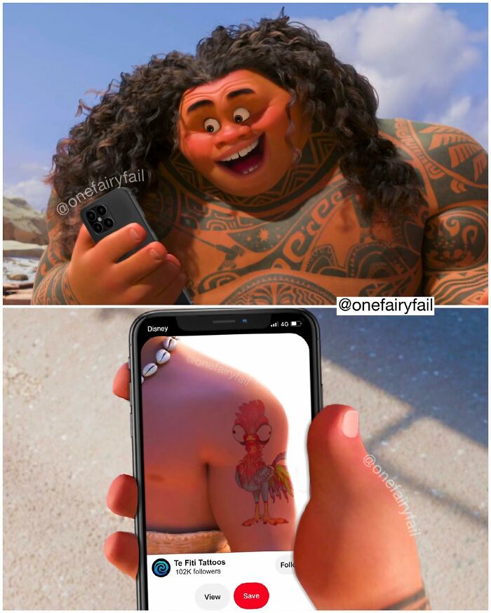 Artist Modernizes Disney Characters By Placing Them In All Sorts Of Interesting Scenarios (30 Pics)