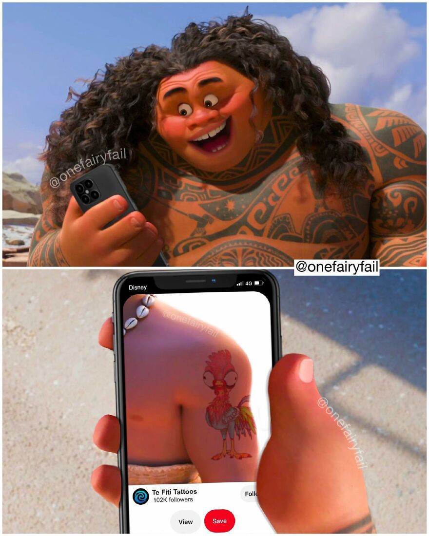 Digital Artist Makes Delicious Jokes Using Disney Characters (29 Pics)