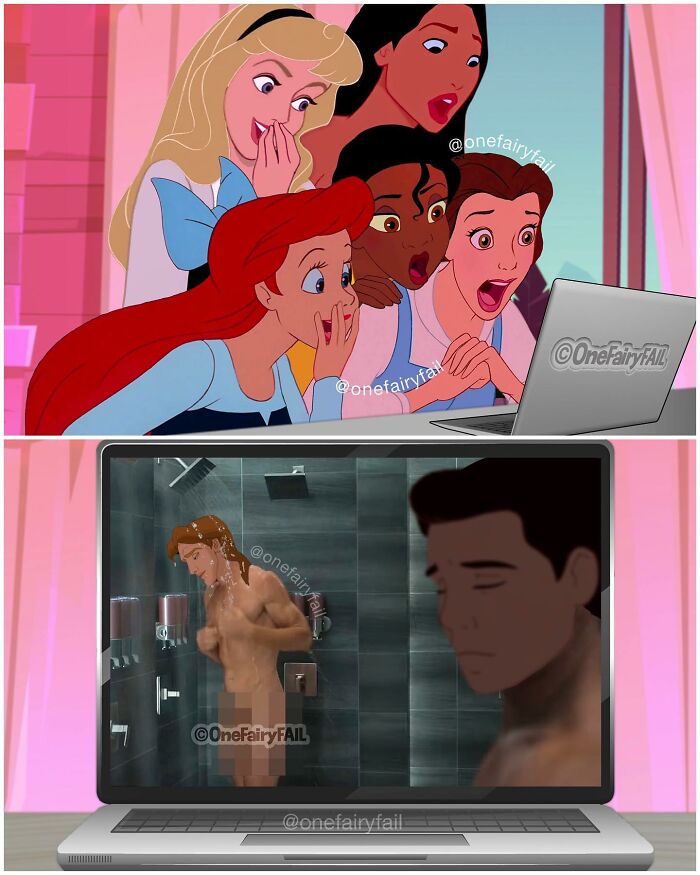 Artist Modernizes Disney Characters By Placing Them In All Sorts Of Interesting Scenarios (30 Pics)