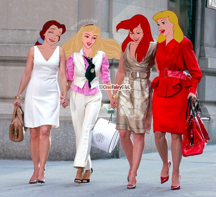 Artist Modernizes Disney Characters By Placing Them In All Sorts Of Interesting Scenarios (30 Pics)
