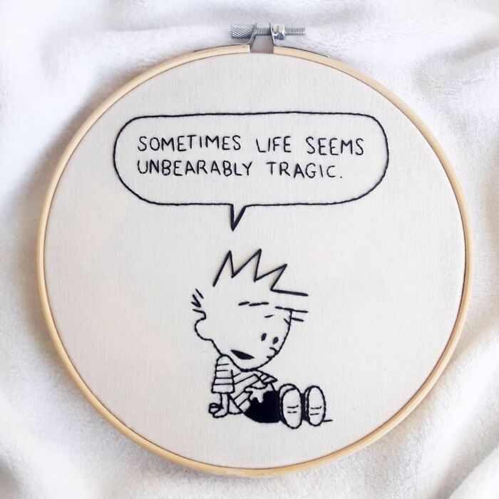 A veces la vida parece insoportablemente trágica