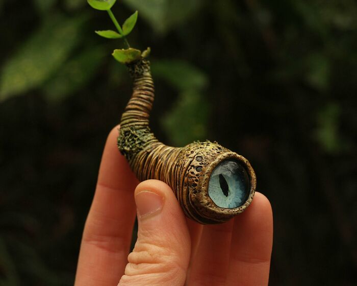 I Create Fantastical Sculptures And Illustrations Inspired By Nature