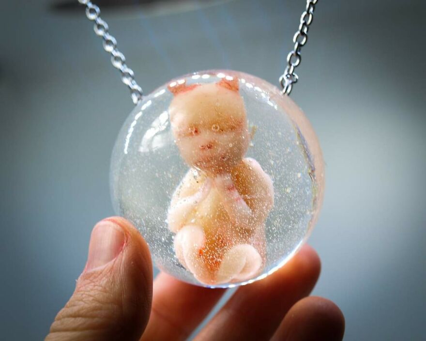 I Do Horror-Inspired Visual Art, And Here Are My Sculptures