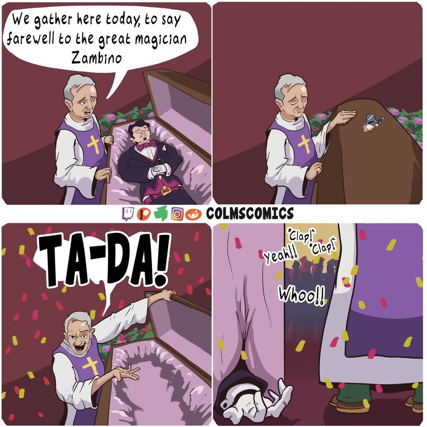 Have Fun With The Crazy And Funny Comics From Colmscomics