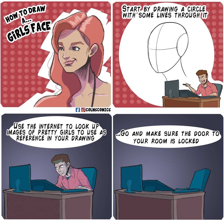 Have Fun With The Crazy And Funny Comics From Colmscomics