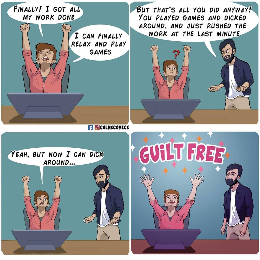 Have Fun With The Crazy And Funny Comics From Colmscomics