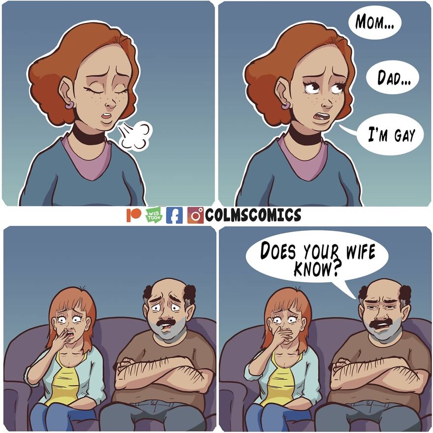 Have Fun With The Crazy And Funny Comics From Colmscomics