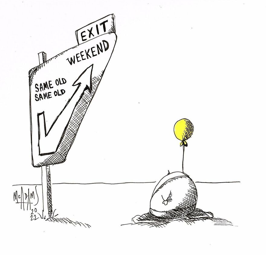 I Create Daily Drawings With Messages Of Positivity For A Wholesome And Curious Character