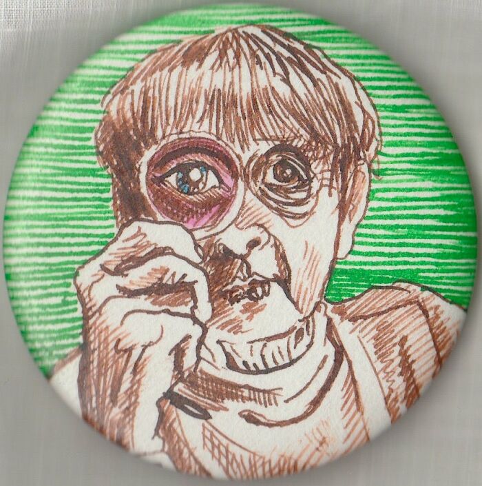 I Make Art Buttons For Money (13 Pics)