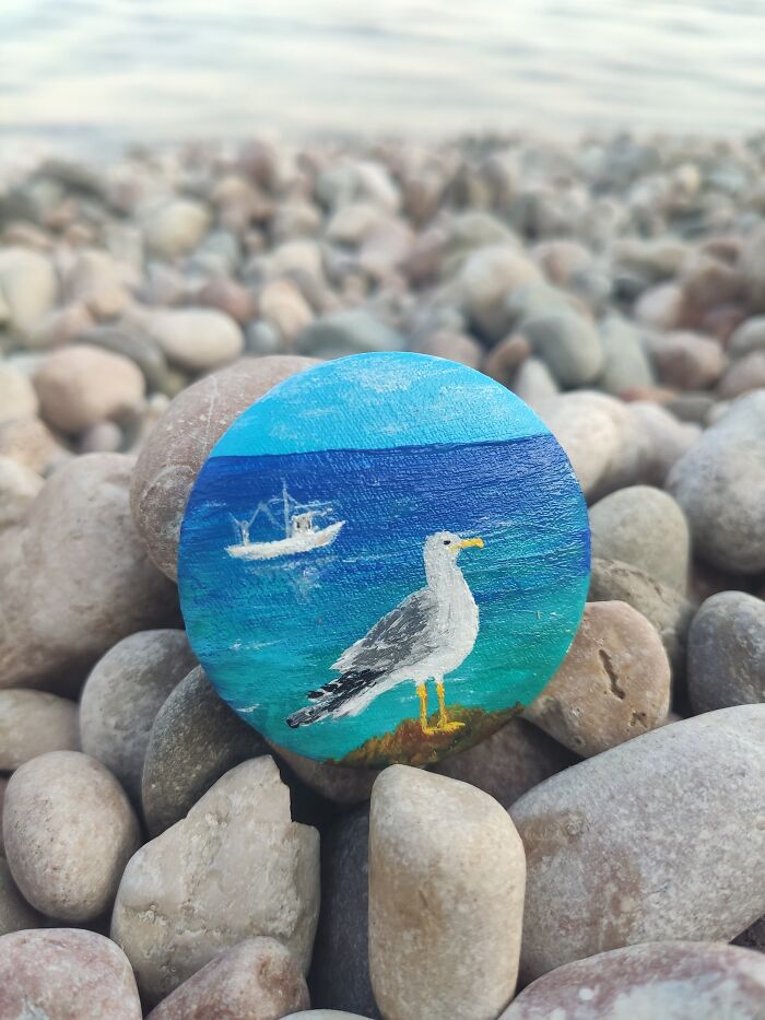 The Brooch Exactly At The Place Of Inspiration