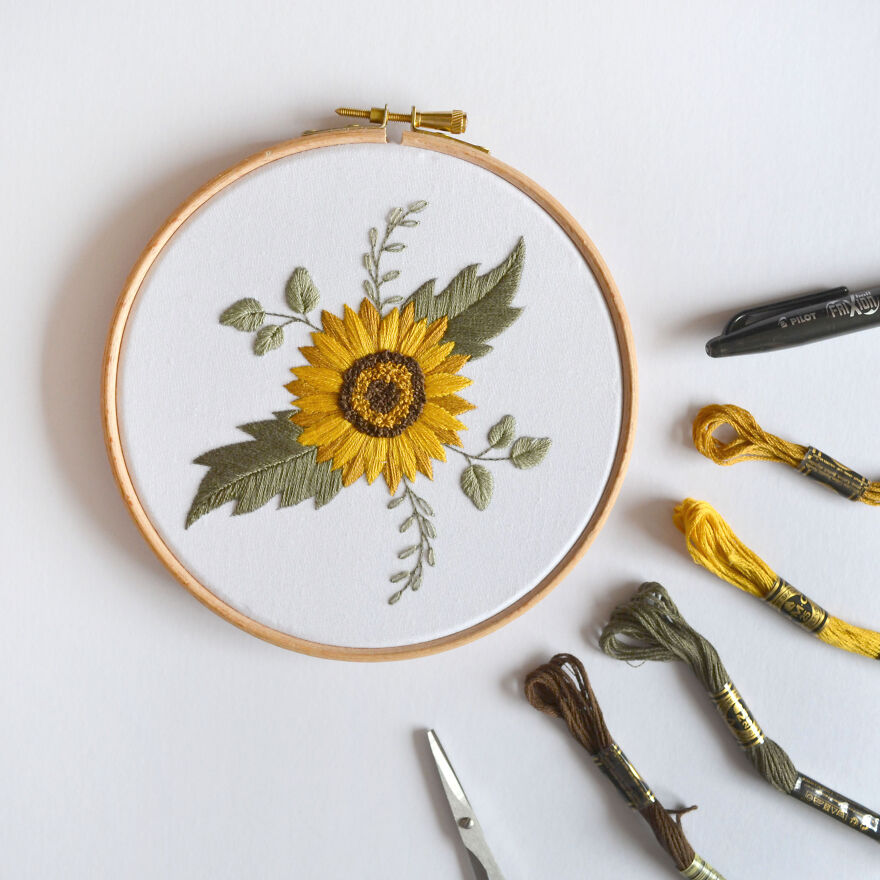 6 Modern Embroidery Kits For Beginners