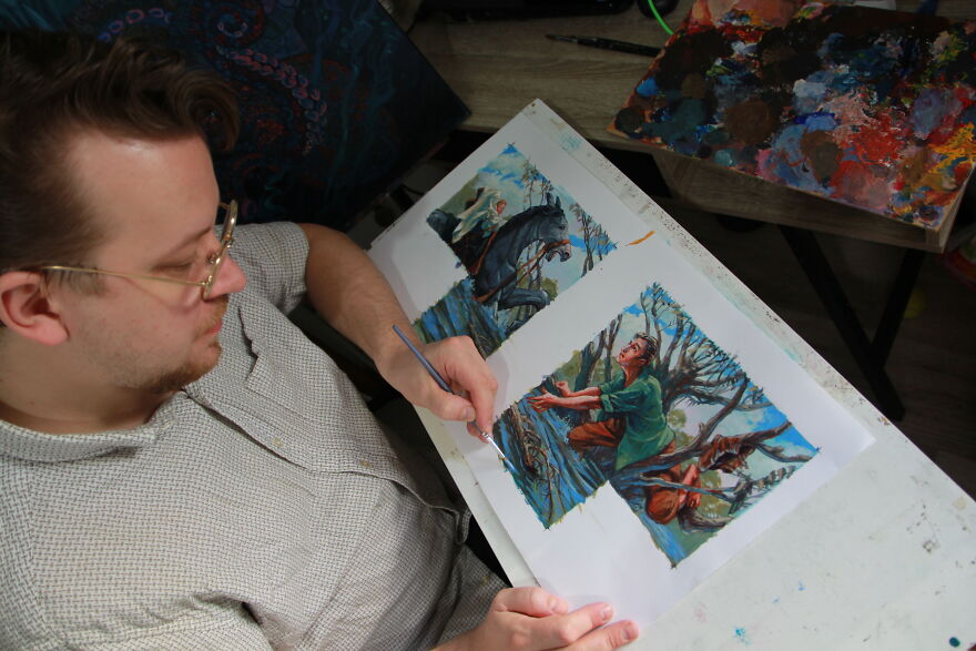 I Illustrated Three Famous Australian Bush Ballads