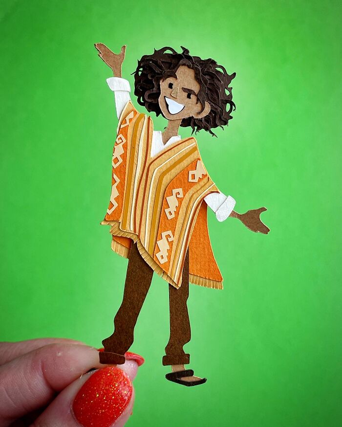 I Made A Series Of Paper Art Featuring Encanto Characters (21 Pics)