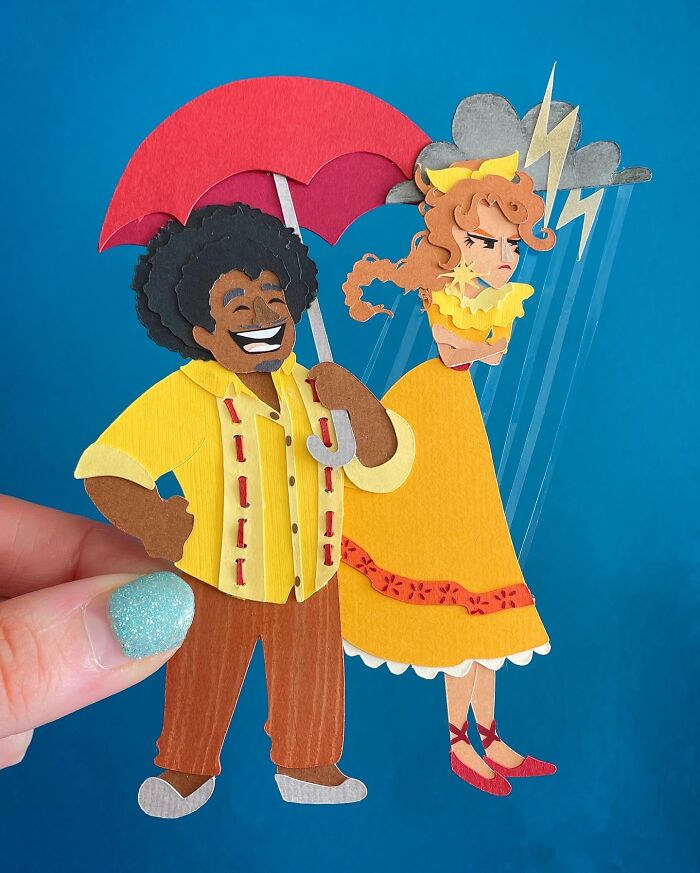 I Made A Series Of Paper Art Featuring Encanto Characters (21 Pics)