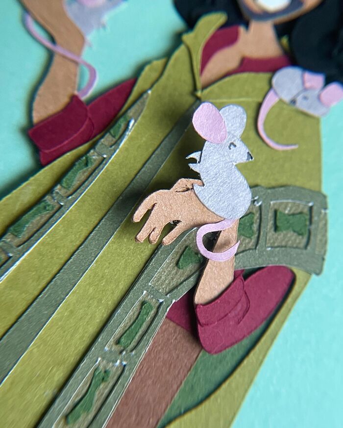 I Made A Series Of Paper Art Featuring Encanto Characters (21 Pics)