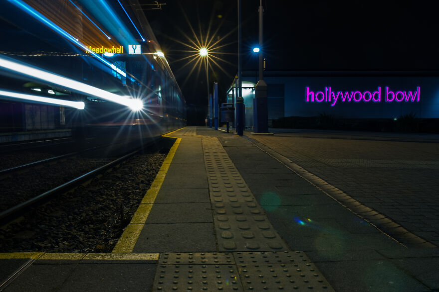 I Spent Months Taking Long Exposure Photographs Of Trams At Night So As To Turn Them Into Rivers Of Light.
