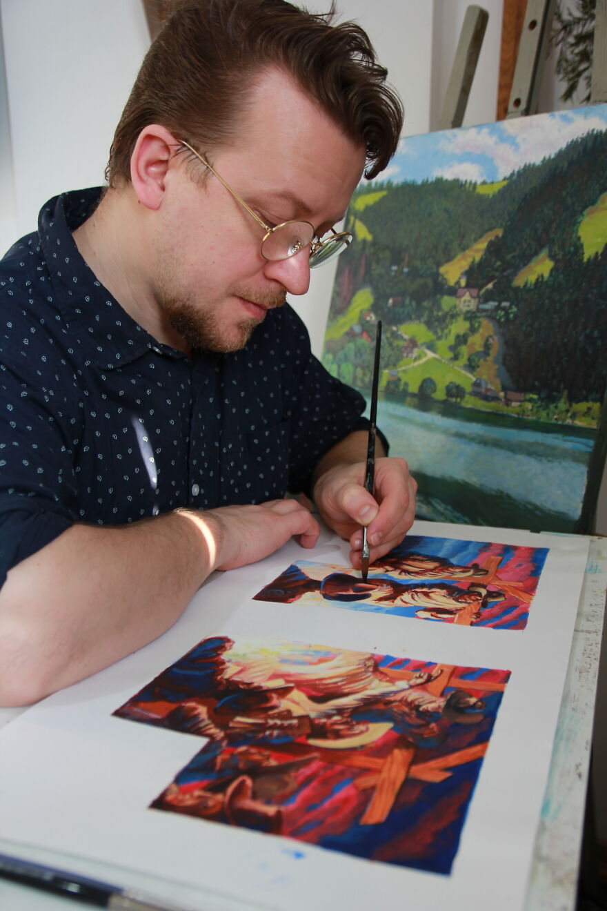 I Illustrated Three Famous Australian Bush Ballads