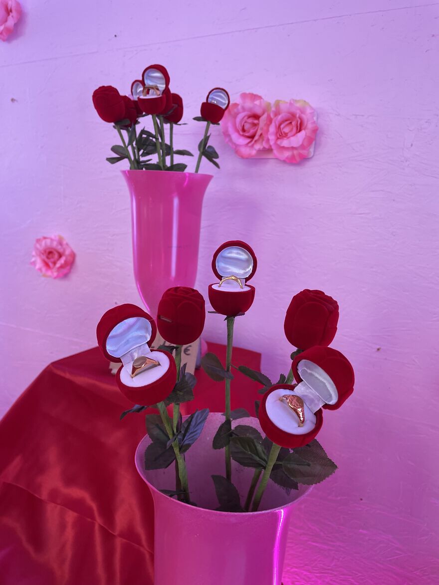I've Packed My Jewelry Into Roses And Sold Them In The Soviet Flower Market (14 Pics)