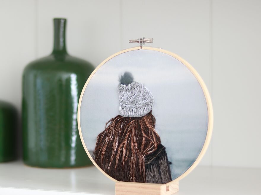 I Mix Embroidery With Printed Fabrics