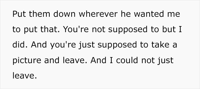 Delivery Person Followed Her Instincts And Ended Up Saving A Customer From A Gas Leak In His House