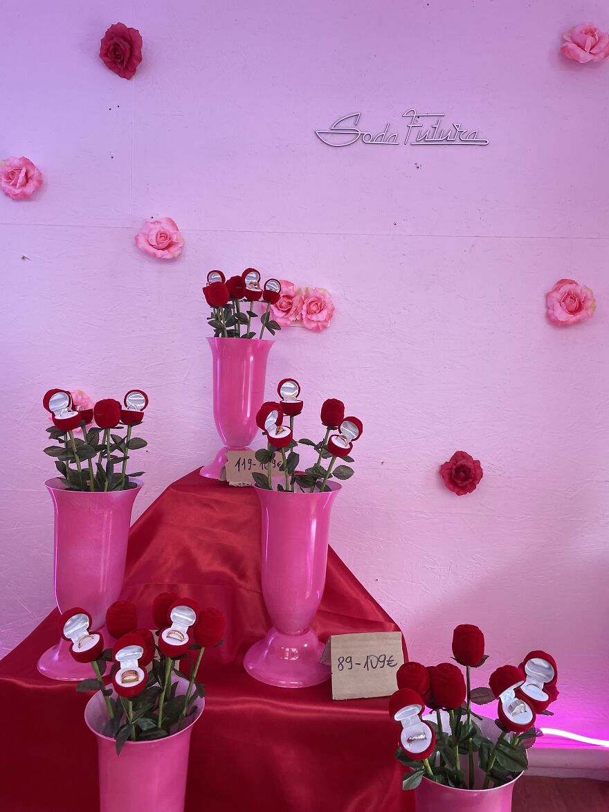 I've Packed My Jewelry Into Roses And Sold Them In The Soviet Flower Market (14 Pics)