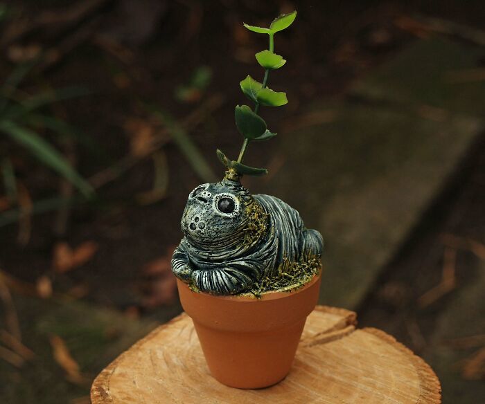 I Create Fantastical Sculptures And Illustrations Inspired By Nature