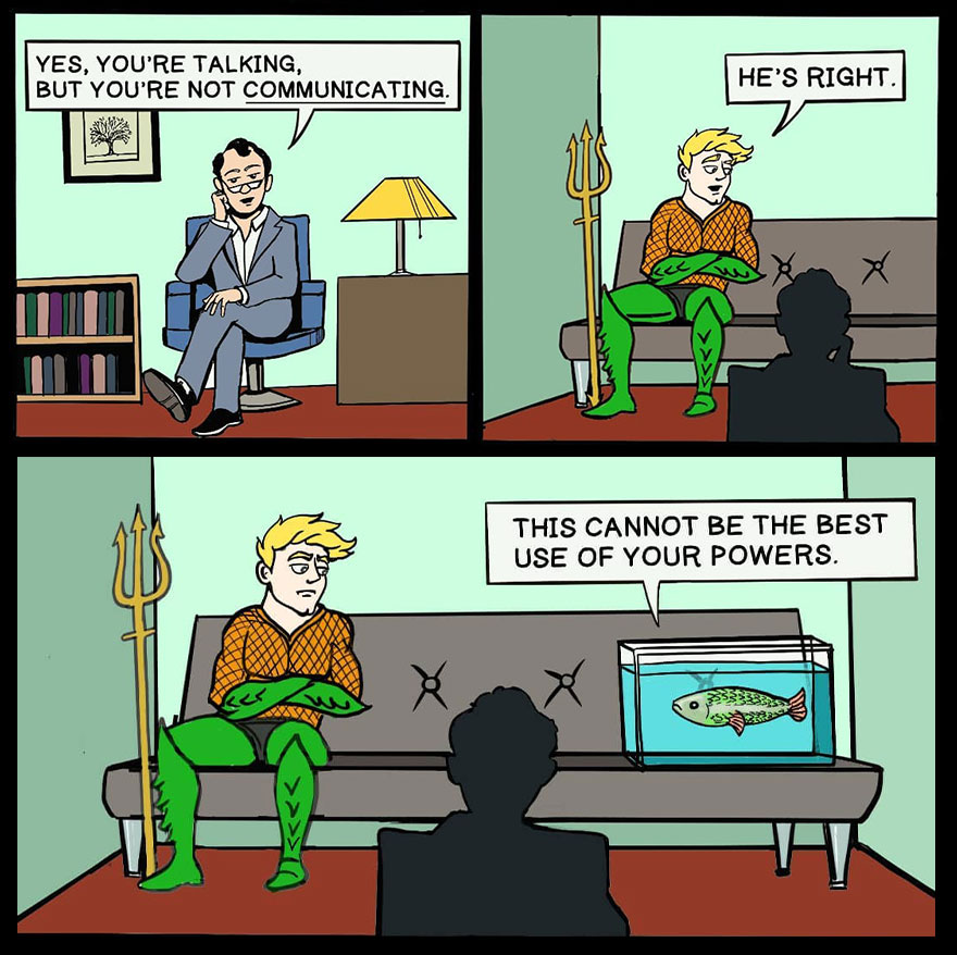 Meet "The Mediocre Superheroes", The Human Side Of Superheroes (22 Comics)