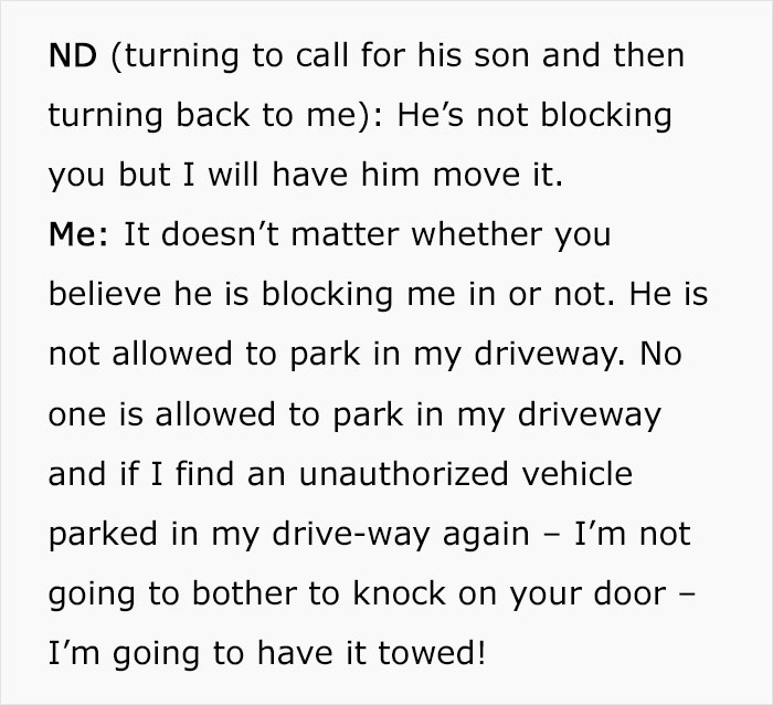 Entitled Neighbor Keeps Parking Car In This Woman&rsquo;s Driveway, She Gets His Car Towed