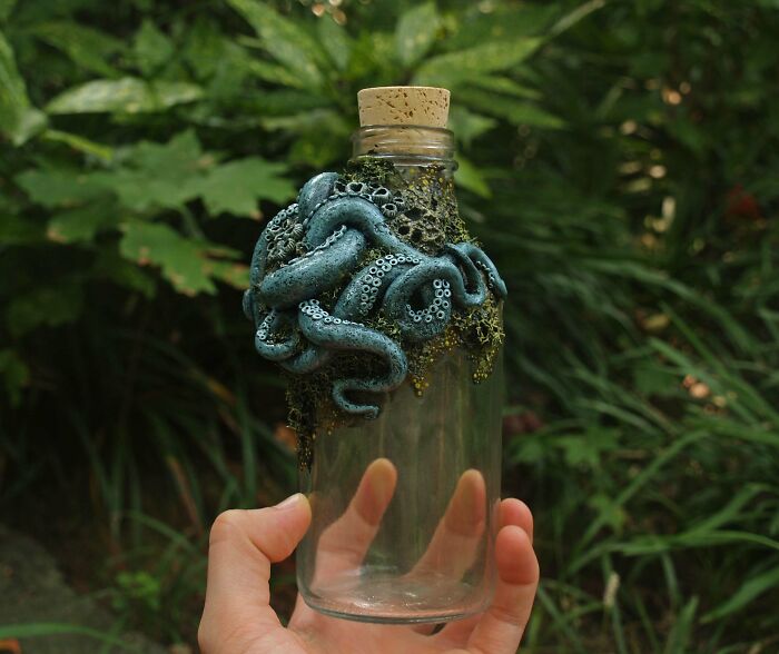 I Create Fantastical Sculptures And Illustrations Inspired By Nature