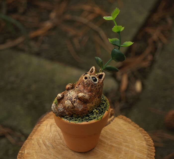 I Create Fantastical Sculptures And Illustrations Inspired By Nature