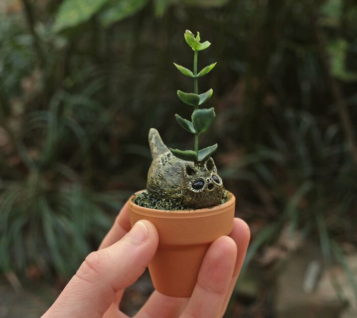 I Create Fantastical Sculptures And Illustrations Inspired By Nature