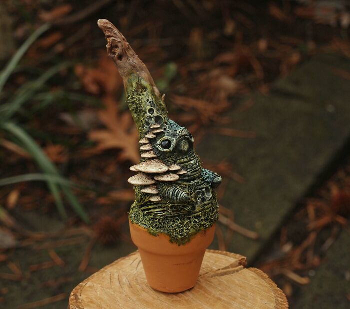 I Create Fantastical Sculptures And Illustrations Inspired By Nature