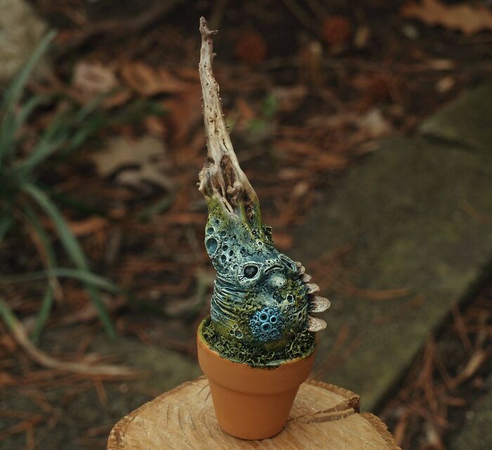 I Create Fantastical Sculptures And Illustrations Inspired By Nature