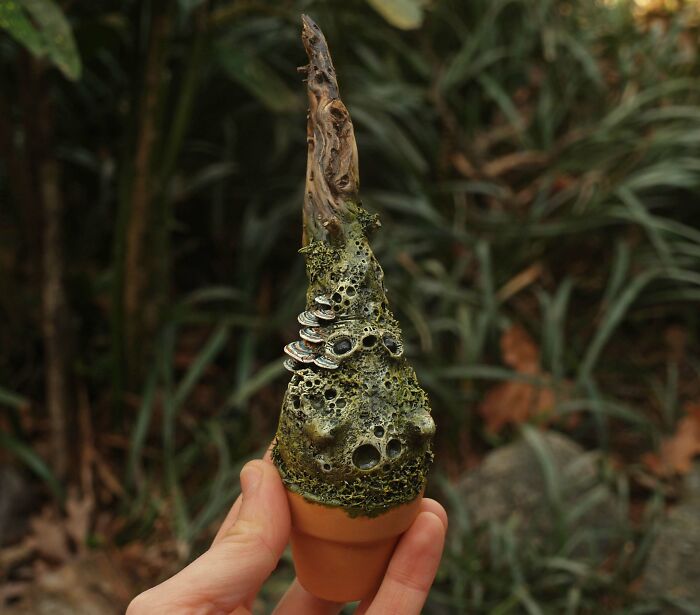 I Create Fantastical Sculptures And Illustrations Inspired By Nature