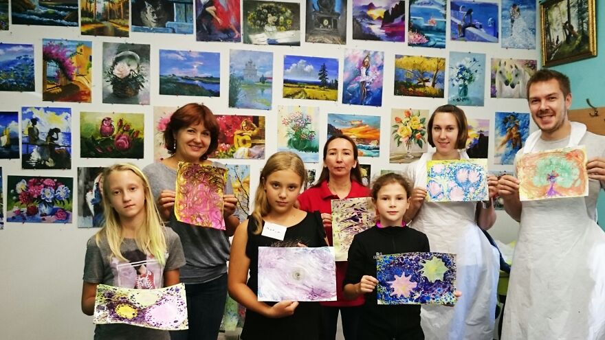 After 50 Years From A Boring Banker To A Happy Artist - 3. I Can Draw