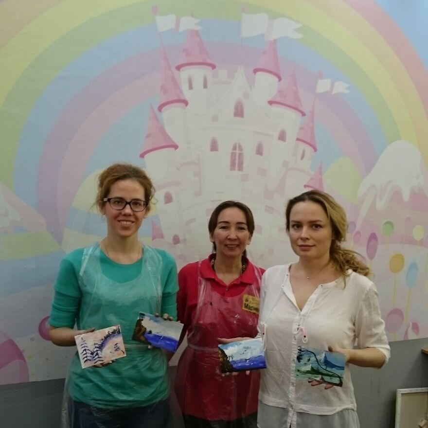 After 50 Years From A Boring Banker To A Happy Artist - 3. I Can Draw