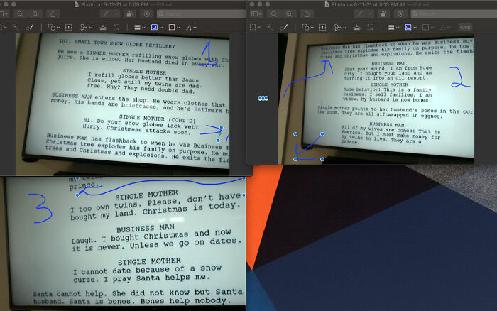 A Story "Written By A Bot" Maybe But Some Words Are Cut Off