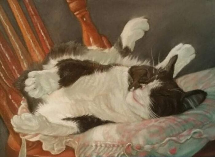 I Drew A Picture Of Our Flouff.